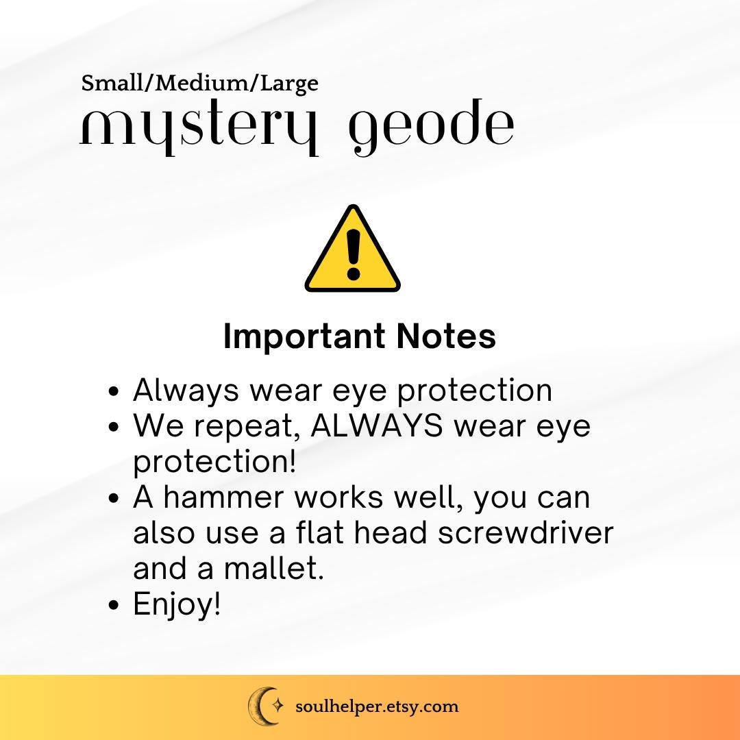 Natural Geode – Unopened Crystal from Brazil/USA