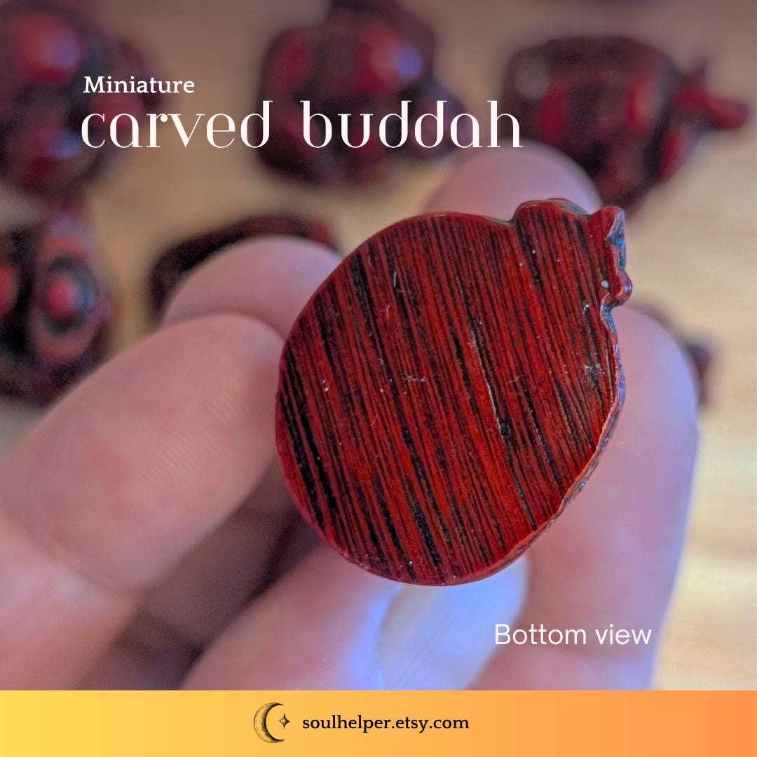 Mini Resin Laughing Buddha Statue – Spiritual Altar Decor