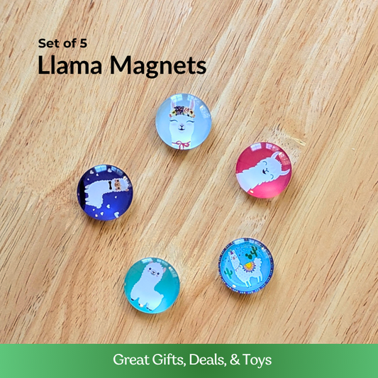 Llamas Magnets - Set of 5