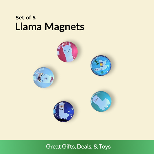 Llamas Magnets - Set of 5