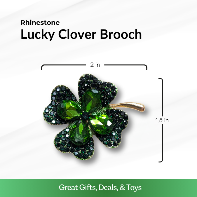 Lucky Clover Brooch