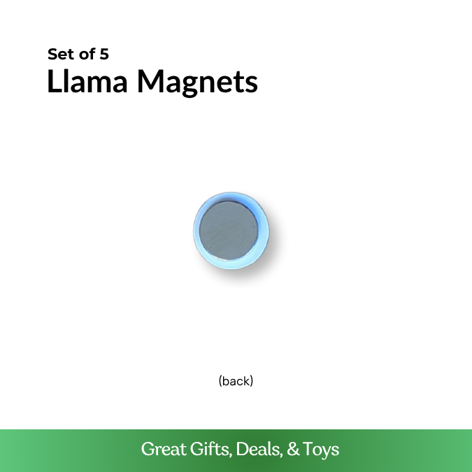 Llamas Magnets - Set of 5