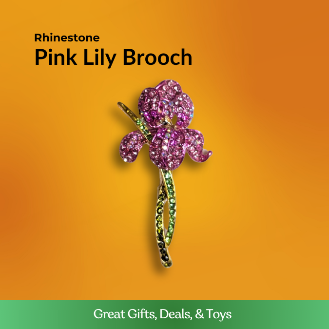 Rainbow Chameleon Brooch