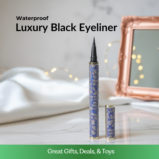 Luxury Waterproof Black Eyeliner