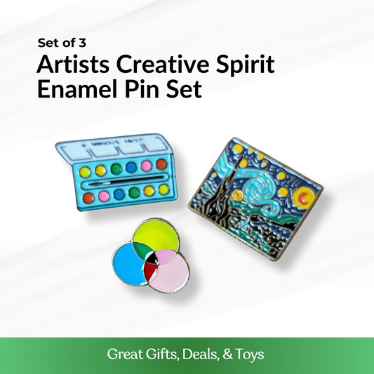 Creative Spirit Enamel Pin Set (Surprise Pack of 3)