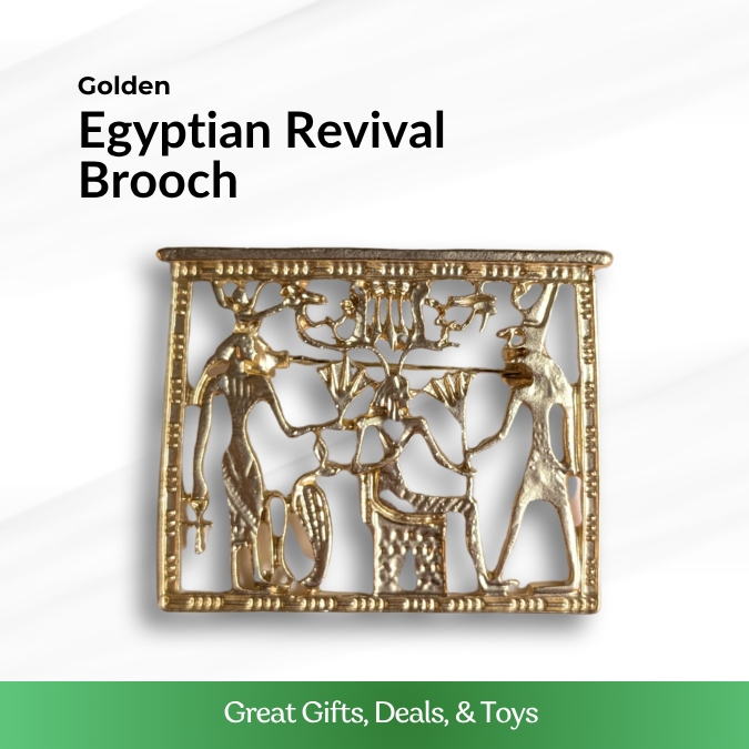 Egyptian Revival Brooch