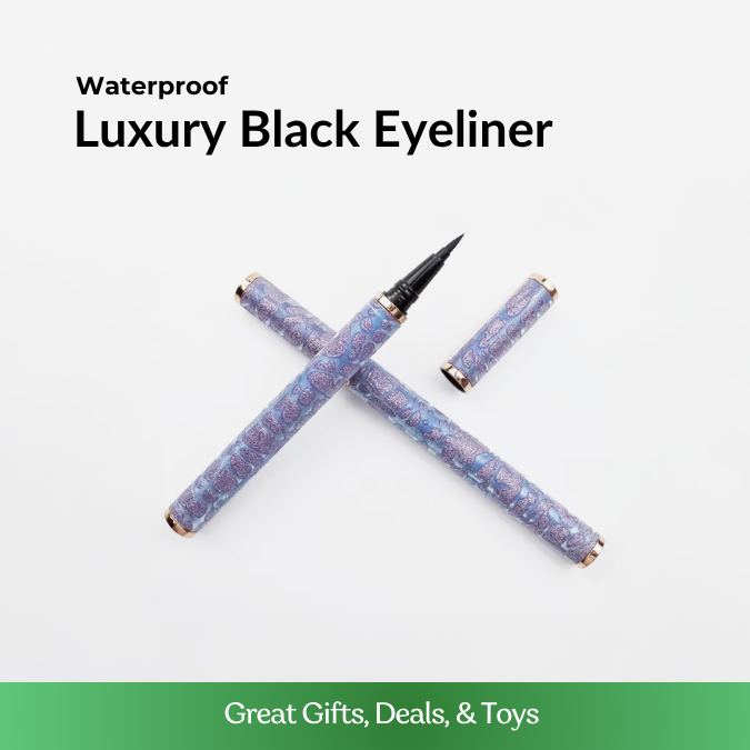 Luxury Waterproof Black Eyeliner