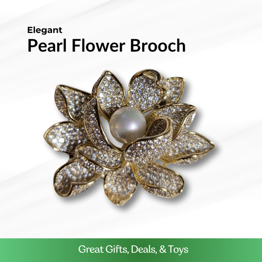Pearl Flower Brooch