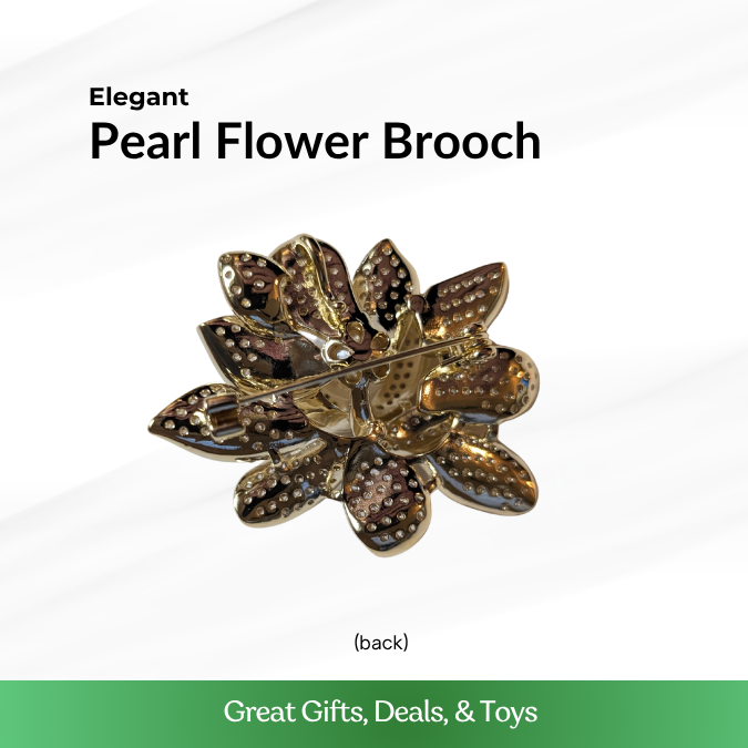 Pearl Flower Brooch