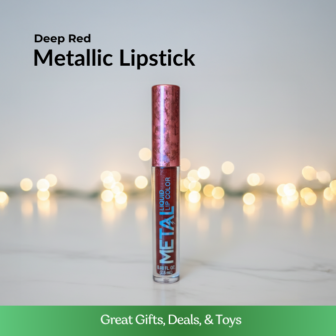 Metallic Claret Red Lipstick