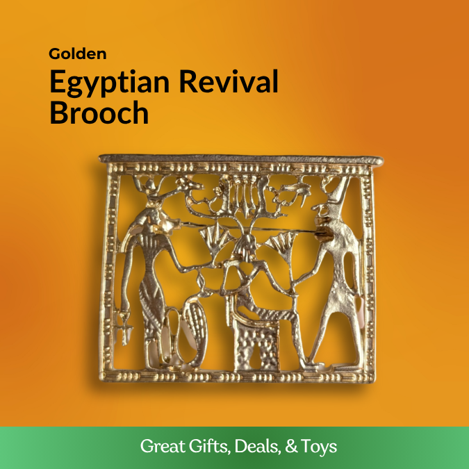 Egyptian Revival Brooch