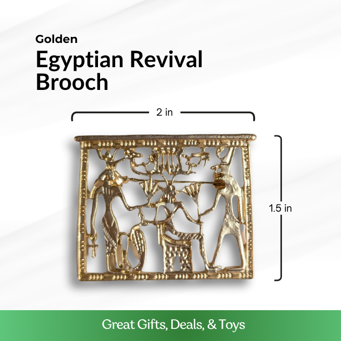 Egyptian Revival Brooch
