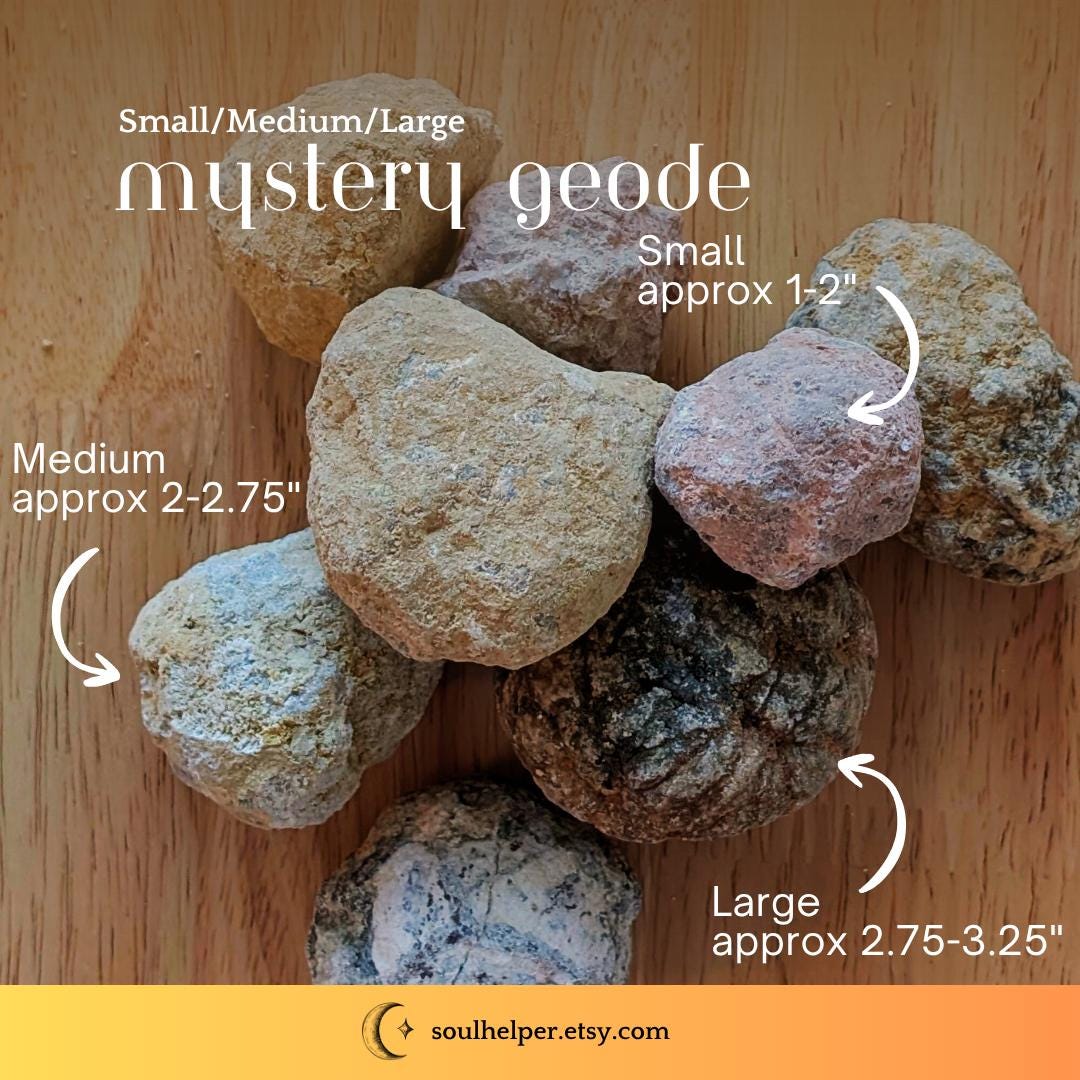 Natural Geode – Unopened Crystal from Brazil/USA