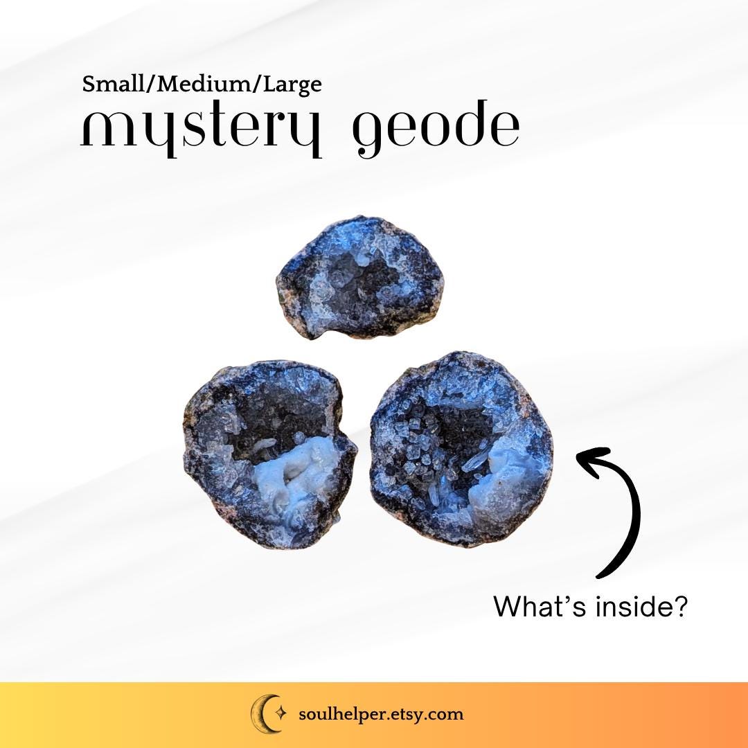 Natural Geode – Unopened Crystal from Brazil/USA