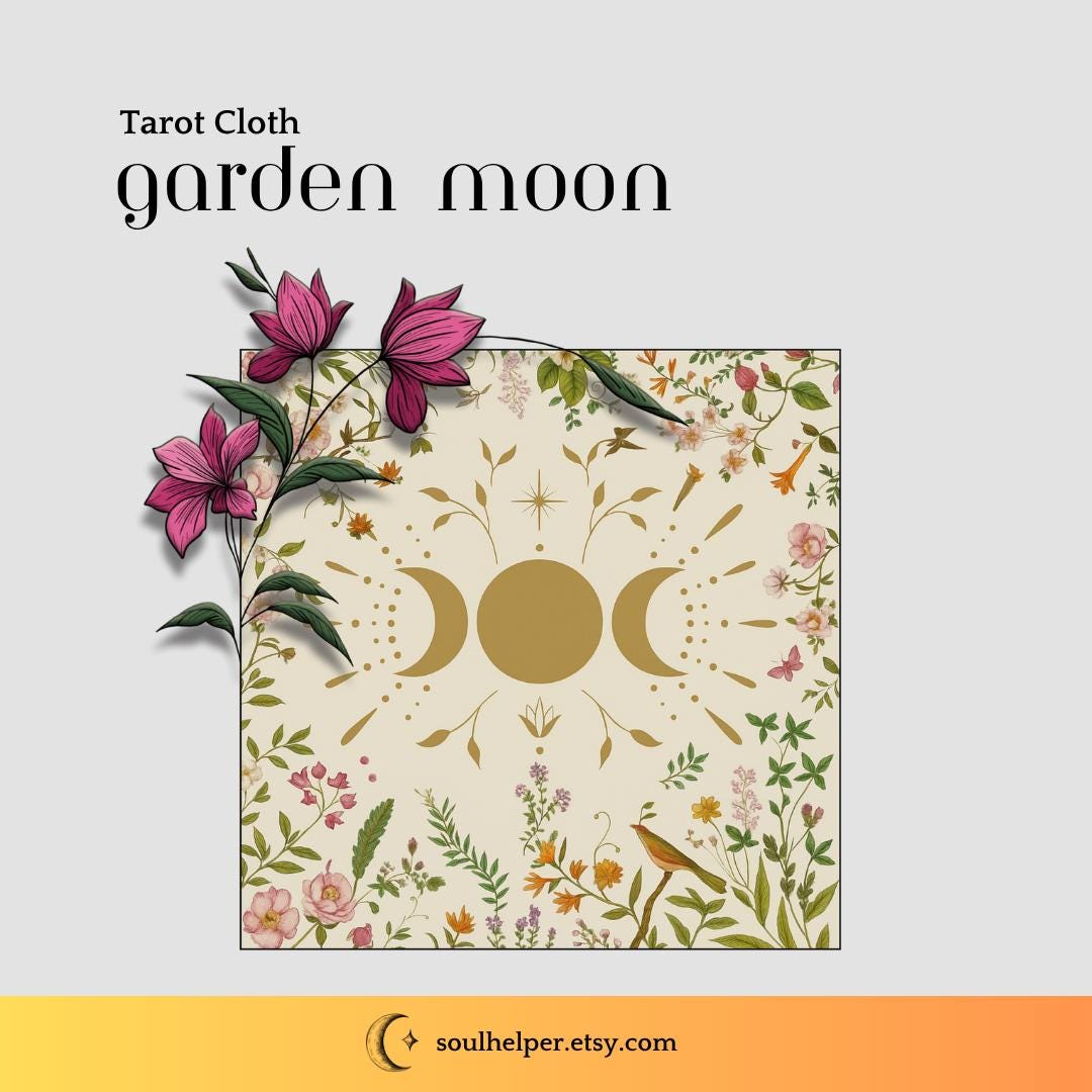 Celestial Tarot Cloth Collection – 19.3x19.3” Lightweight Altar Cloths for Tarot, Meditation, and Spiritual Rituals